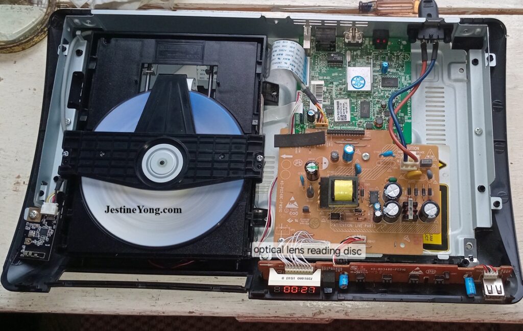 how to repair and fix a broken bluray player