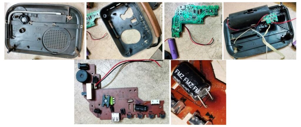 how to fix a broken usb fm radio