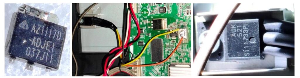 fixing a broken led tv