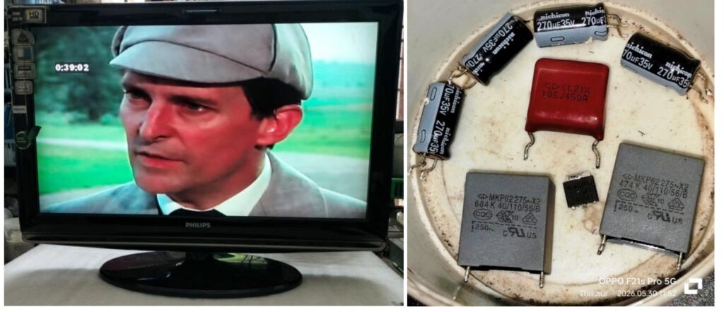 how to fix a broken led tv