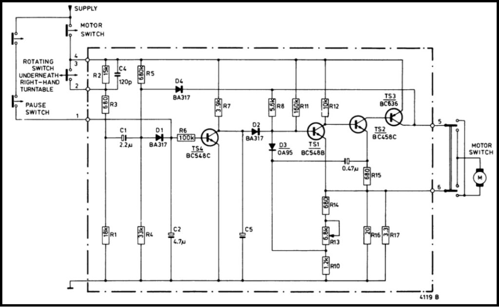 cassette player circuit