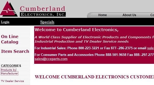 cumberland electronics