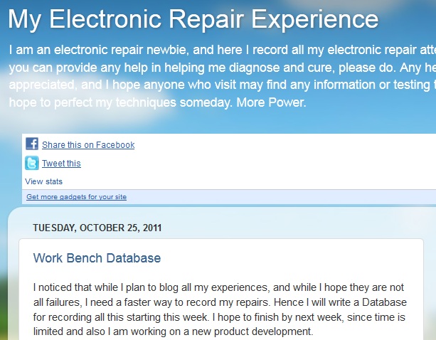 electronics repair blog